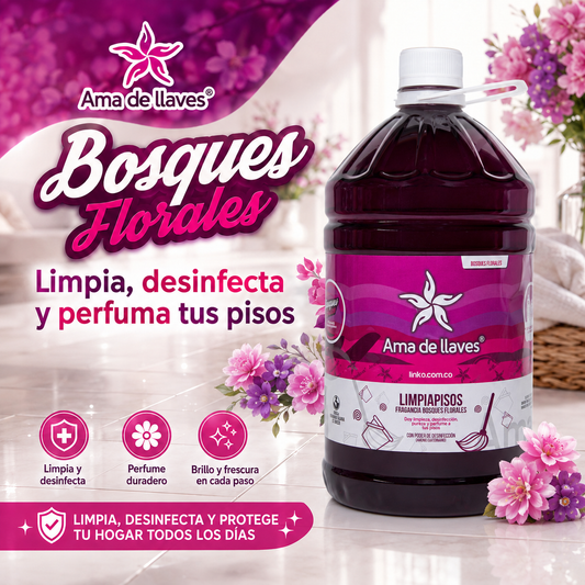 Limpiador Desinfectante aroma "Bosques Florales"