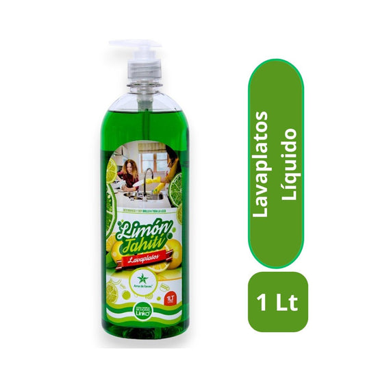 Lavaplatos concentrado con aroma Limón Tahití